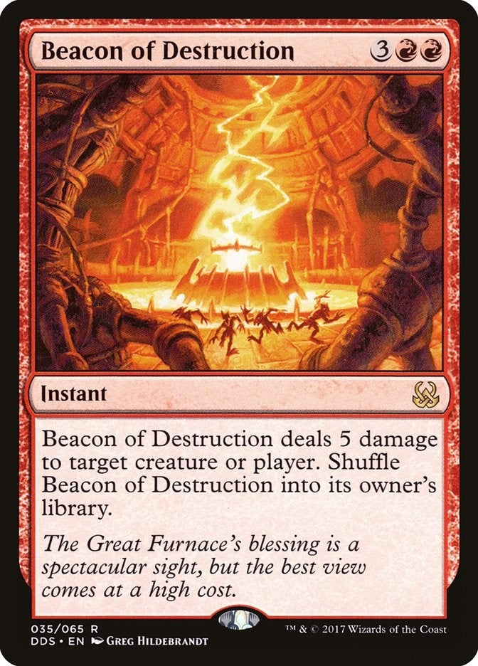 Image for Beacon of Destruction (35) (Mind vs. Might) - Magic: The Gathering