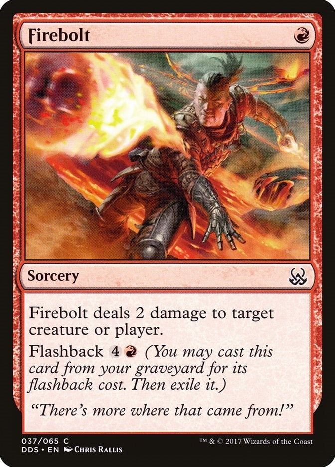 Image for Firebolt (37) (Mind vs. Might) - Magic: The Gathering