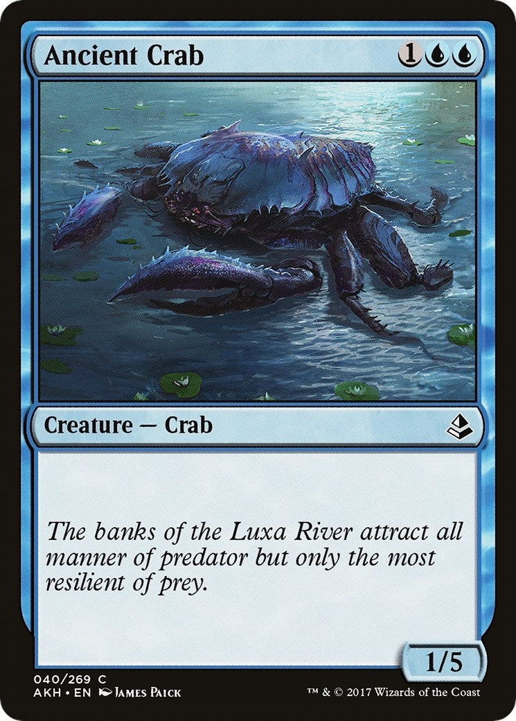 Image for Ancient Crab (40) (Amonkhet) - Magic: The Gathering