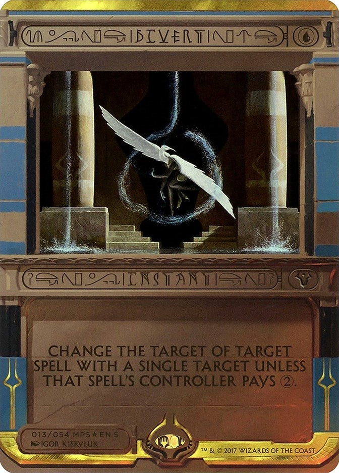 Image for Divert (13) (Masterpiece Series: Amonkhet Invocations) - Magic: The Gathering