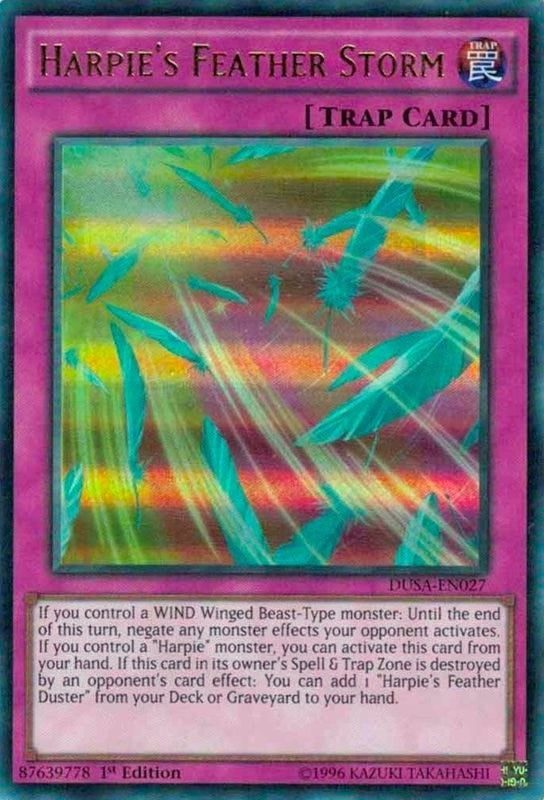 Image for Harpie's Feather Storm (DUSA-EN027) (DUSA) - YuGiOh