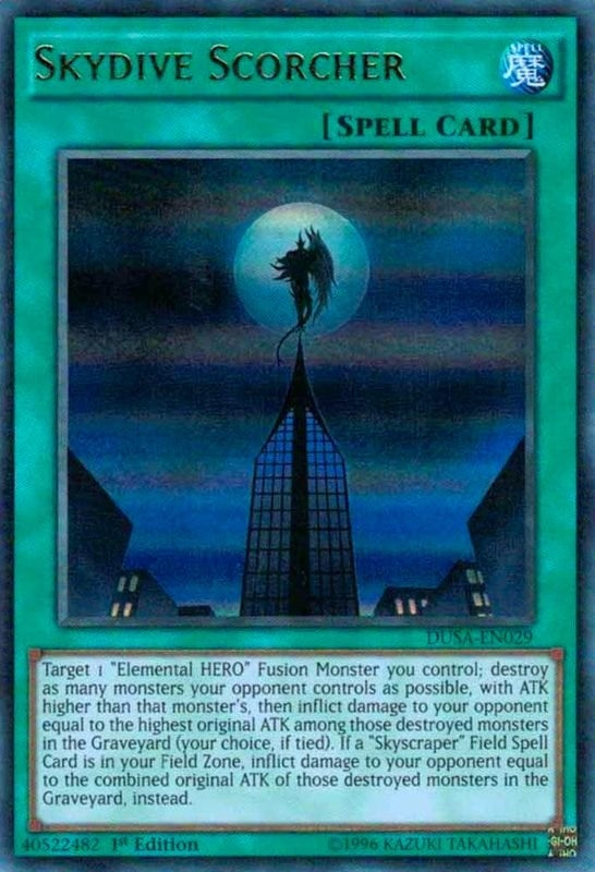 Image for Skydive Scorcher (DUSA-EN029) (DUSA) - YuGiOh