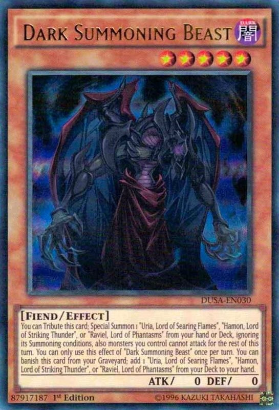 Image for Dark Summoning Beast (DUSA-EN030) (DUSA) - YuGiOh
