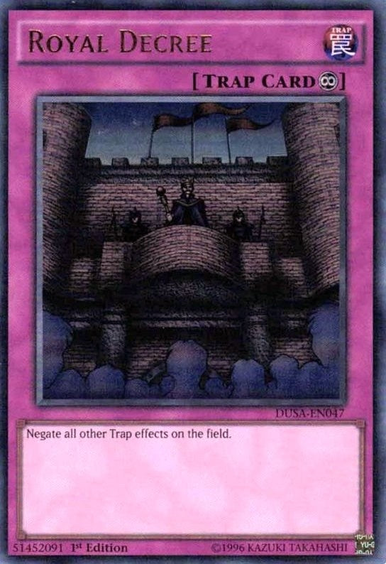Image for Royal Decree (DUSA-EN047) (DUSA) - YuGiOh