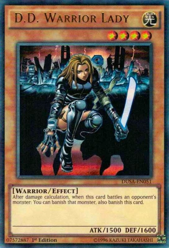 Image for D.D. Warrior Lady (DUSA-EN051) (DUSA) - YuGiOh
