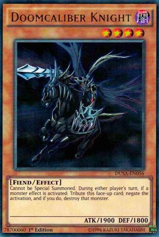 Image for Doomcaliber Knight (DUSA-EN056) (DUSA) - YuGiOh