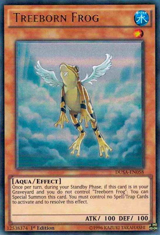 Image for Treeborn Frog (DUSA-EN058) (DUSA) - YuGiOh