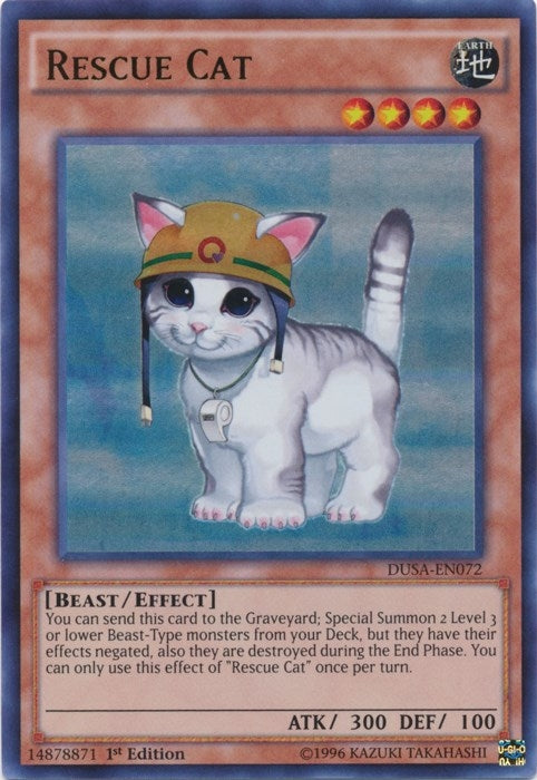 Image for Rescue Cat (DUSA-EN072) (DUSA) - YuGiOh