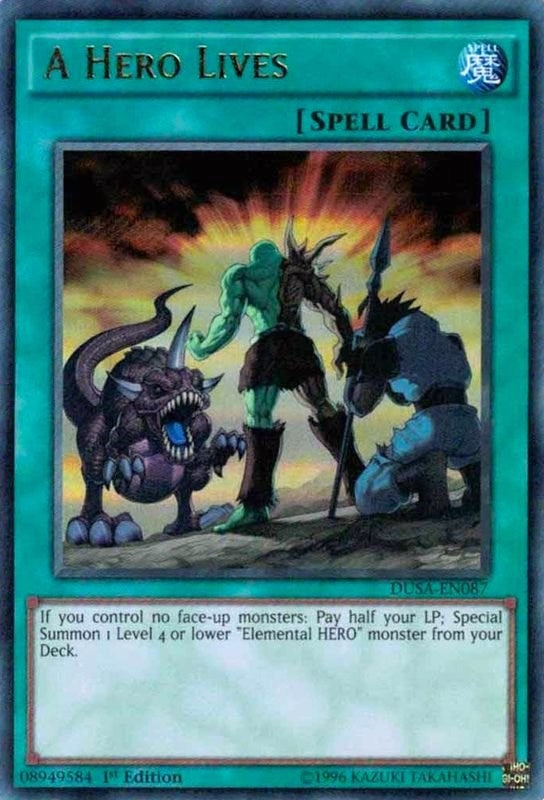 Image for A Hero Lives (DUSA-EN087) (DUSA) - YuGiOh