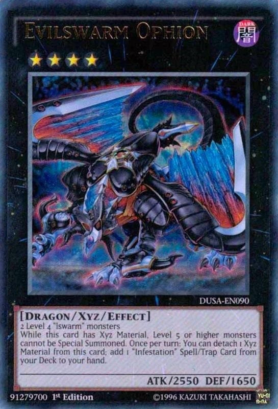 Image for Evilswarm Ophion (DUSA-EN090) (DUSA) - YuGiOh