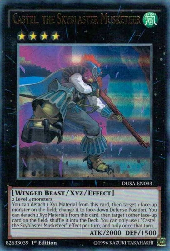 Image for Castel, the Skyblaster Musketeer (DUSA-EN093) (DUSA) - YuGiOh