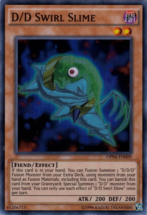 Image for D/D Swirl Slime (OP04-EN009) (OP04) - YuGiOh