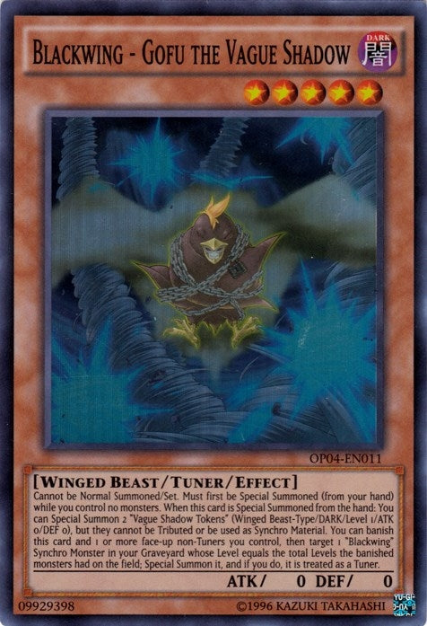Image for Blackwing - Gofu the Vague Shadow (OP04-EN011) (OP04) - YuGiOh