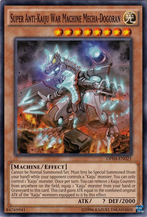 Image for Super Anti-Kaiju War Machine Mecha-Dogoran (OP04-EN021) (OP04) - YuGiOh