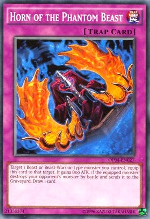 Image for Horn of the Phantom Beast (OP04-EN027) (OP04) - YuGiOh