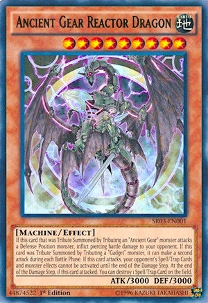 Image for Ancient Gear Reactor Dragon (SR03-EN001) (SR03) - YuGiOh