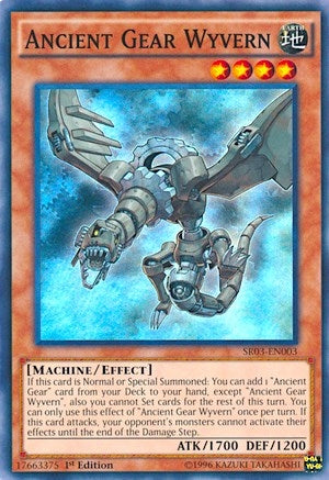 Image for Ancient Gear Wyvern (SR03-EN003) (SR03) - YuGiOh
