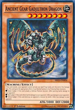 Image for Ancient Gear Gadjiltron Dragon (SR03-EN004) (SR03) - YuGiOh