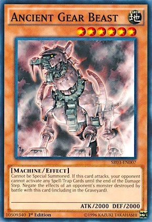 Image for Ancient Gear Beast (SR03-EN007) (SR03) - YuGiOh