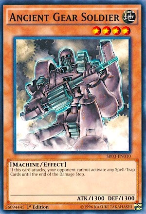 Image for Ancient Gear Soldier (SR03-EN010) (SR03) - YuGiOh