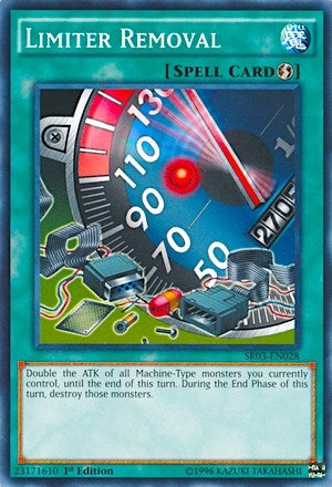 Image for Limiter Removal (SR03-EN028) (SR03) - YuGiOh