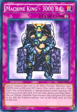 Image for Machine King - 3000 B.C. (SR03-EN035) (SR03) - YuGiOh
