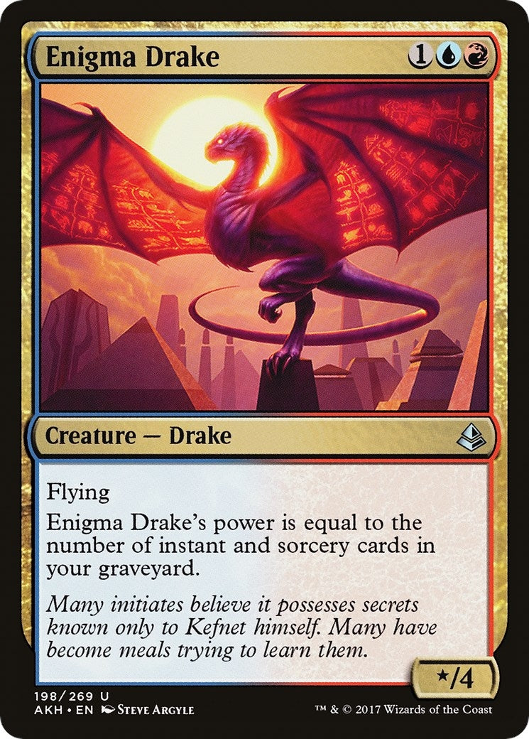 Image for Enigma Drake (198) (Amonkhet) - Magic: The Gathering