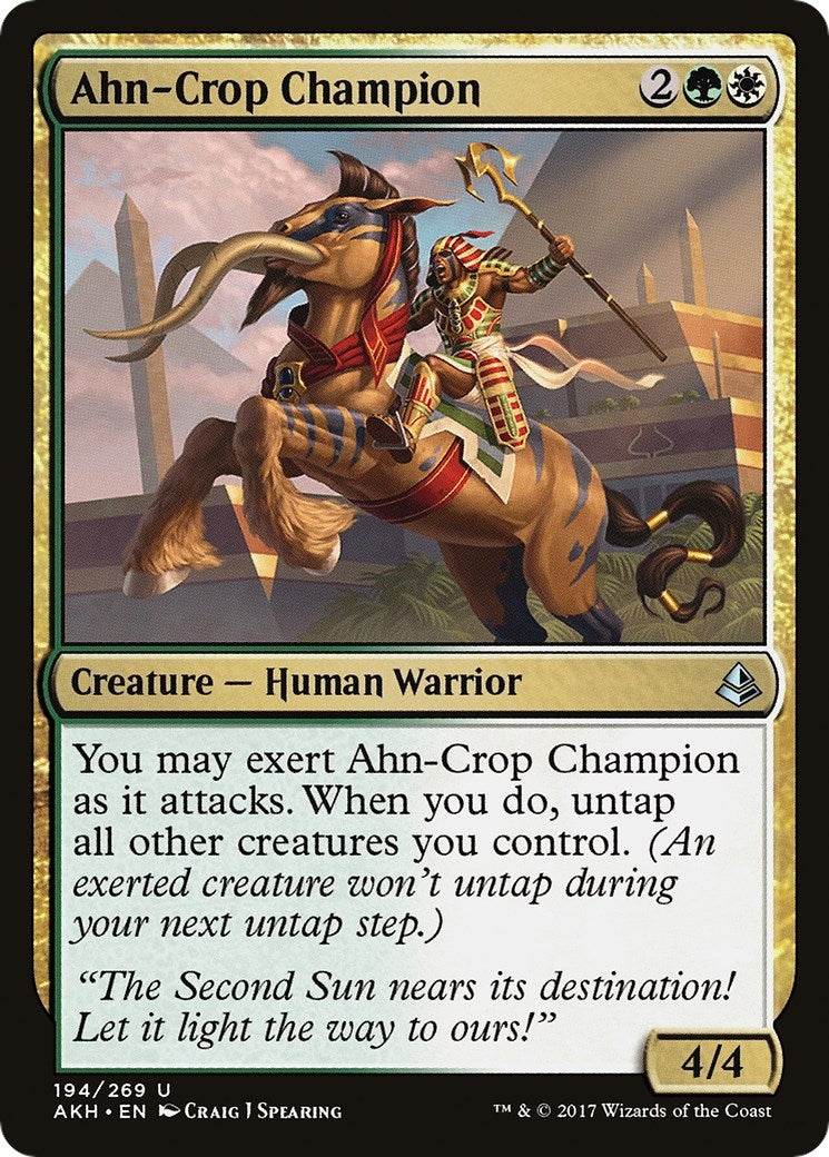 Image for Ahn-Crop Champion (194) (Amonkhet) - Magic: The Gathering