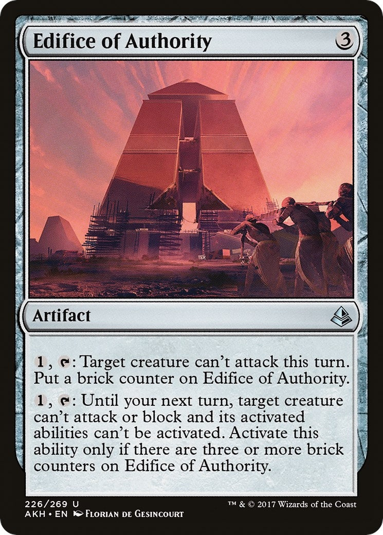 Image for Edifice of Authority (226) (Amonkhet) - Magic: The Gathering