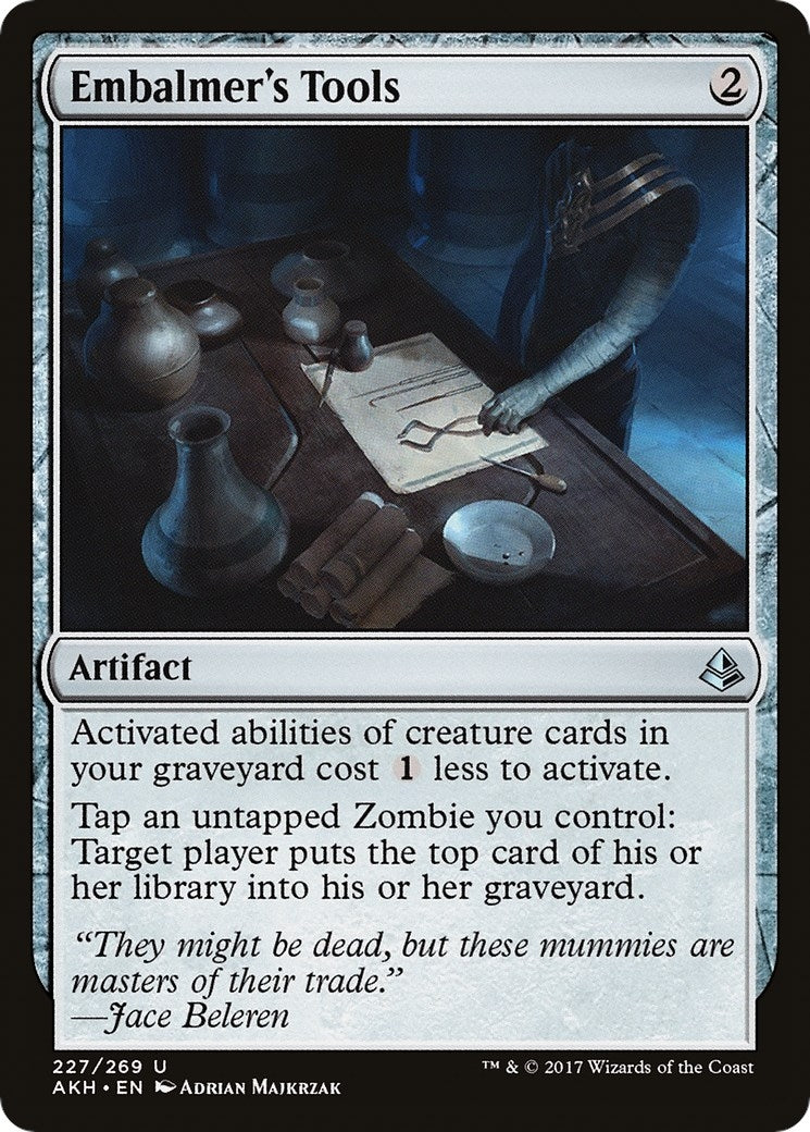 Image for Embalmer's Tools (227) (Amonkhet) - Magic: The Gathering