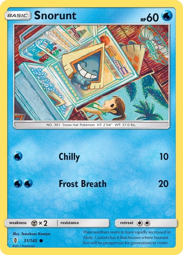 Image for Snorunt (31/145) (SM02) - Pokemon