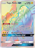 Image for Tapu Koko GX (Secret) (153/145) (SM02) - Pokemon