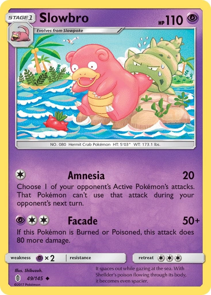 Image for Slowbro (49/145) (SM02) - Pokemon