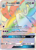 Image for Toxapex GX (Secret) (154/145) (SM02) - Pokemon