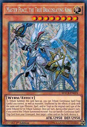 Image for Master Peace, the True Dracoslaying King (MACR-EN024) (MACR) - YuGiOh