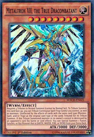 Image for Metaltron XII, the True Dracombatant (MACR-EN025) (MACR) - YuGiOh