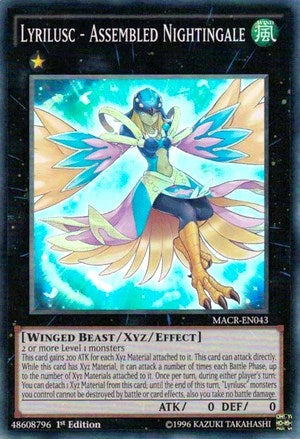 Image for Lyrilusc - Assembled Nightingale (MACR-EN043) (MACR) - YuGiOh