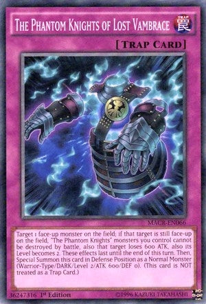 Image for The Phantom Knights of Lost Vambrace (MACR-EN066) (MACR) - YuGiOh