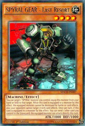 Image for SPYRAL GEAR - Last Resort (MACR-EN087) (MACR) - YuGiOh