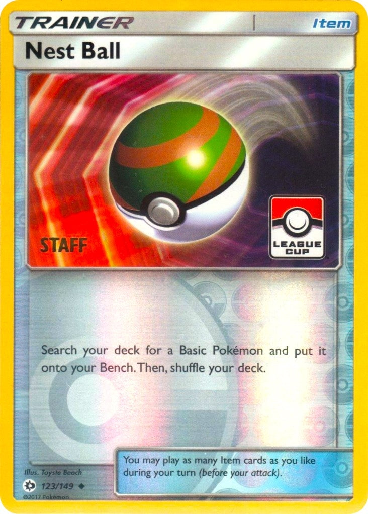 Image for Nest Ball - 123/149 (League Cup) [Staff] (123/149) (PR) - Pokemon