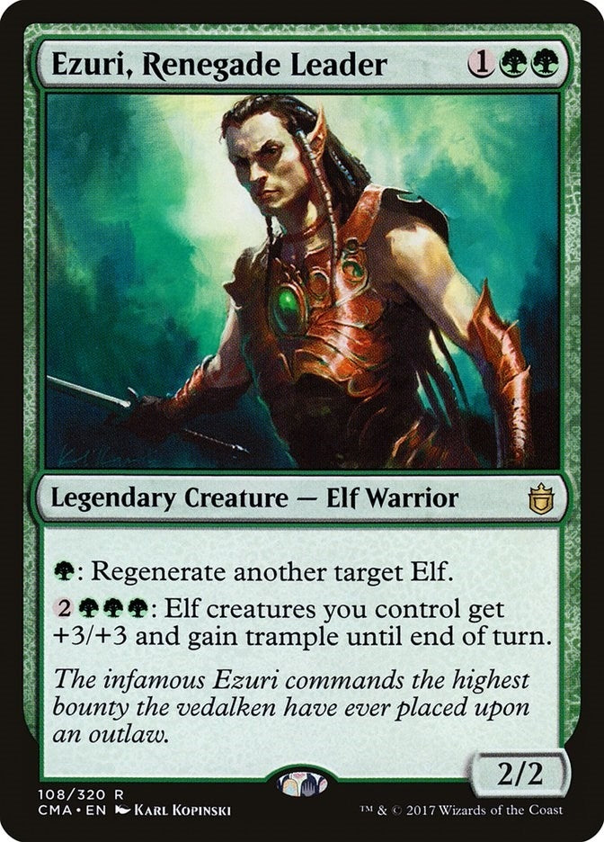 Image for Ezuri, Renegade Leader (108) (Commander Anthology) - Magic: The Gathering