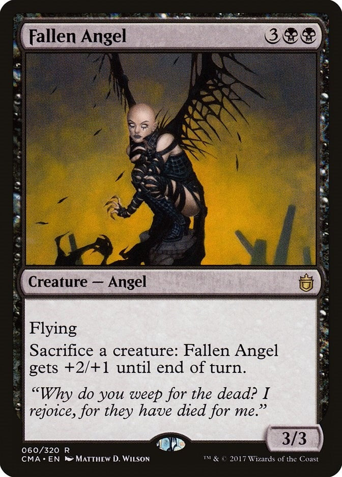 Image for Fallen Angel (60) (Commander Anthology) - Magic: The Gathering