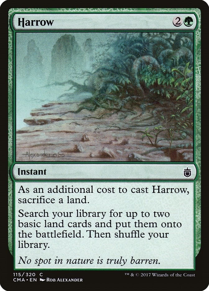Image for Harrow (115) (Commander Anthology) - Magic: The Gathering