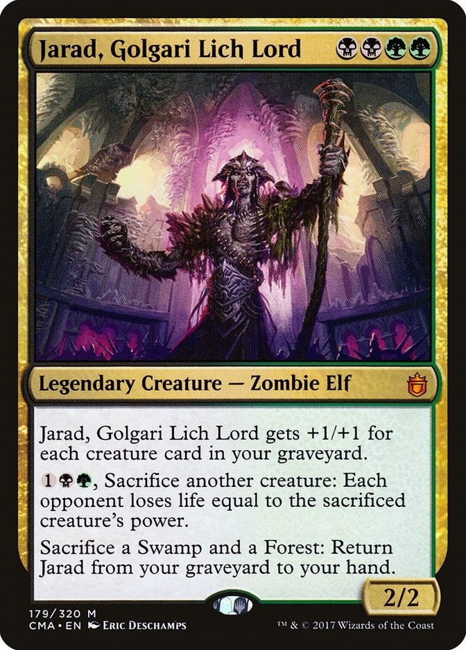 Image for Jarad, Golgari Lich Lord (179) (Commander Anthology) - Magic: The Gathering