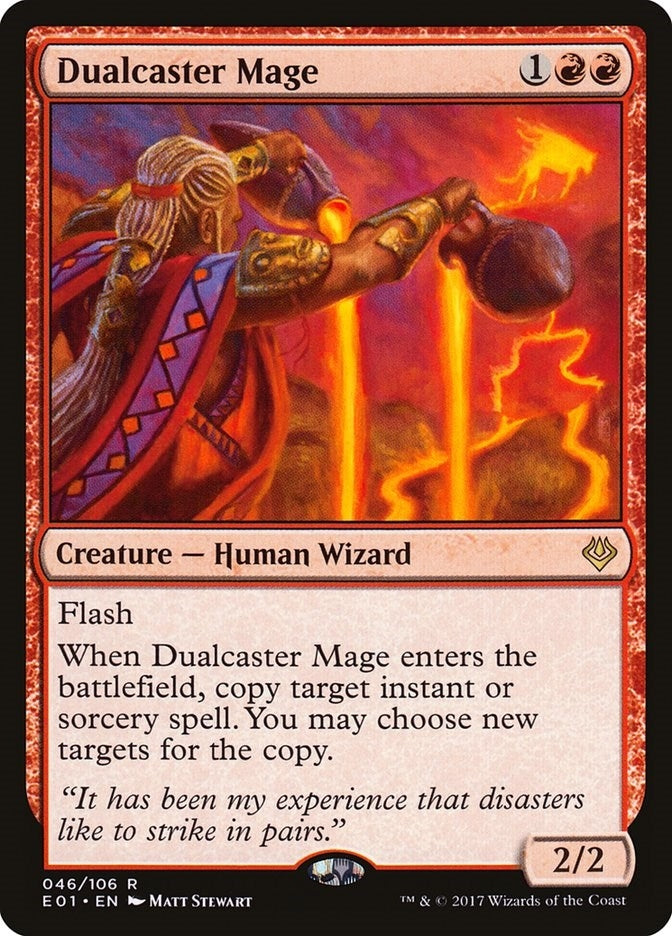 Image for Dualcaster Mage (46) (Nicol Bolas) - Magic: The Gathering