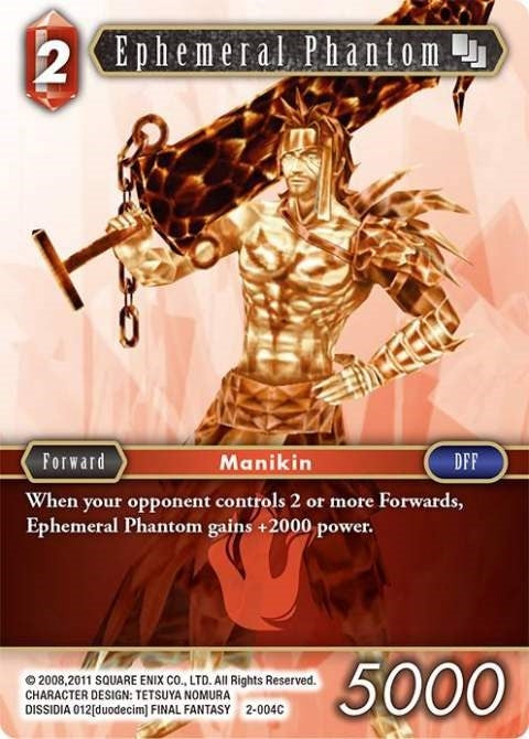 Image for Ephemeral Phantom (2-004C) (Opus II) - Final Fantasy TCG