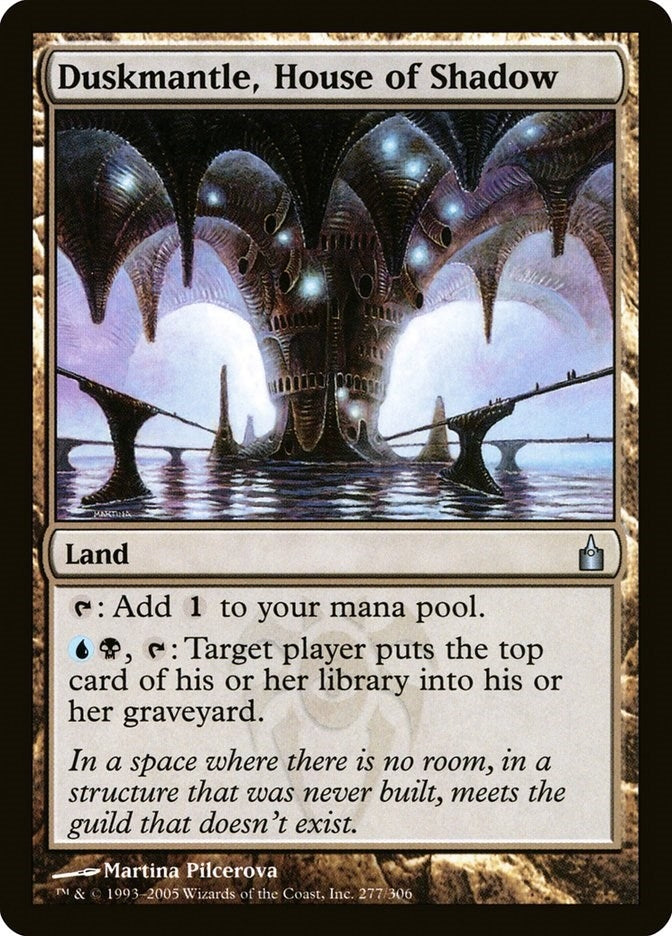 Image for Duskmantle, House of Shadow (277) (Ravnica: City of Guilds) - Magic: The Gathering