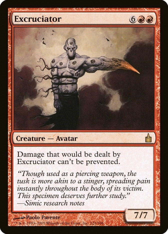 Image for Excruciator (121) (Ravnica: City of Guilds) - Magic: The Gathering