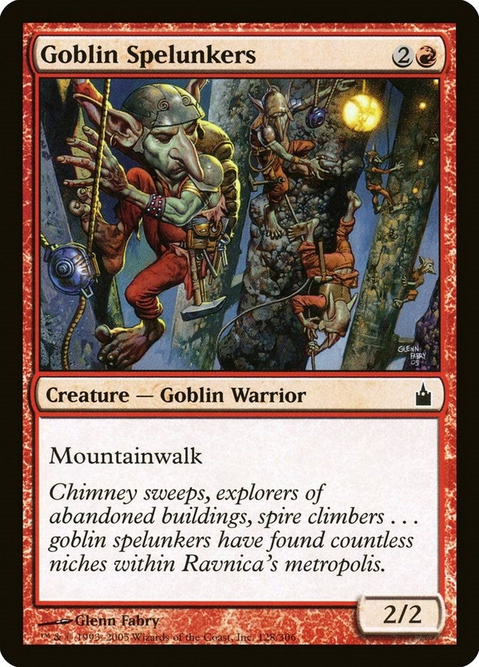 Image for Goblin Spelunkers (128) (Ravnica: City of Guilds) - Magic: The Gathering