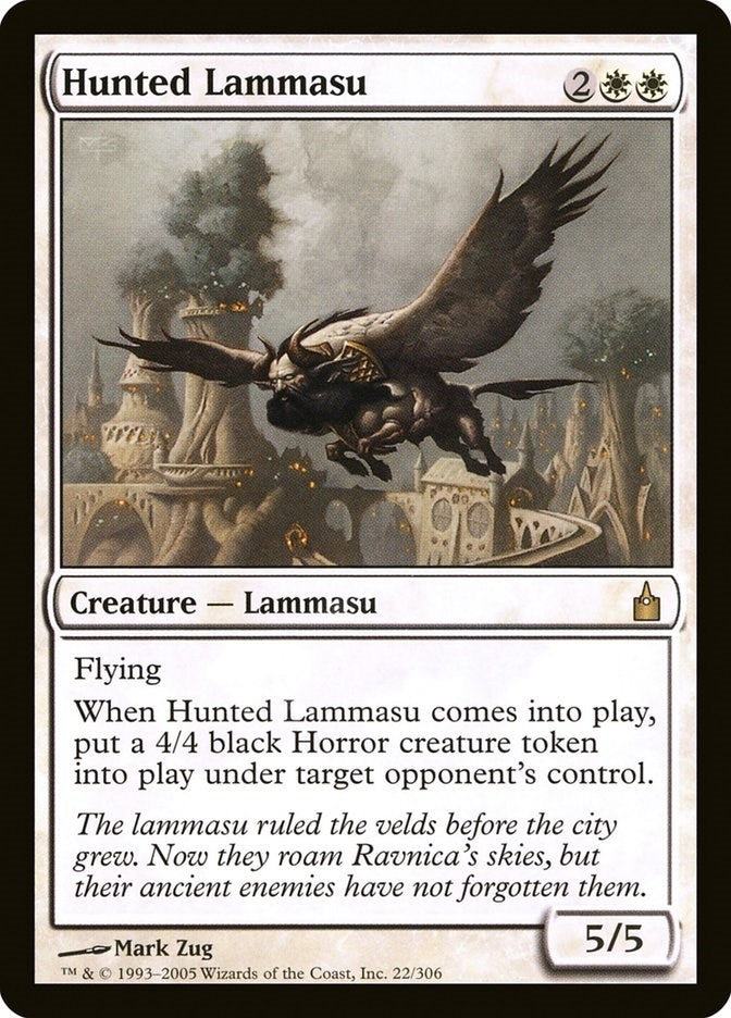 Image for Hunted Lammasu (22) (Ravnica: City of Guilds) - Magic: The Gathering